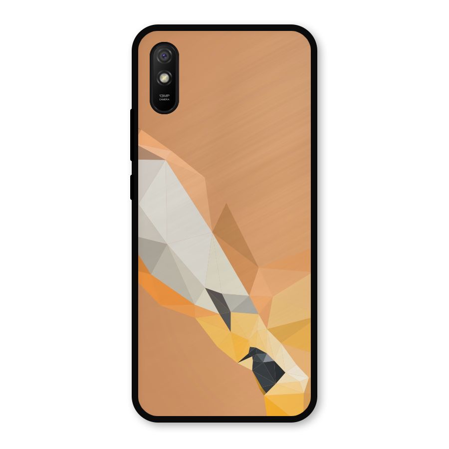 Cute Deer Metal Back Case for Redmi 9a