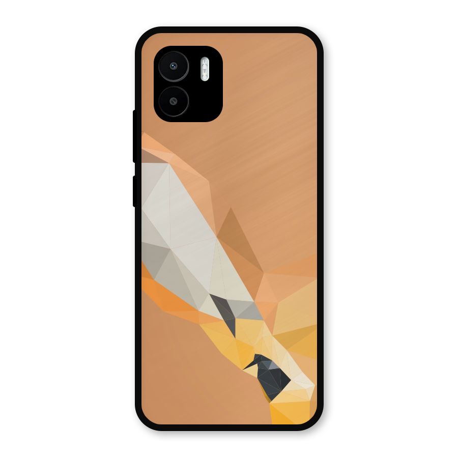 Cute Deer Metal Back Case for Redmi A1