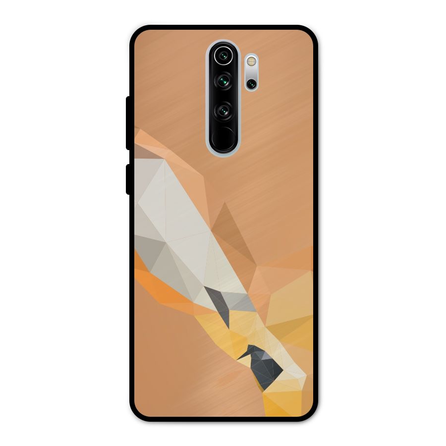 Cute Deer Metal Back Case for Redmi Note 8 Pro