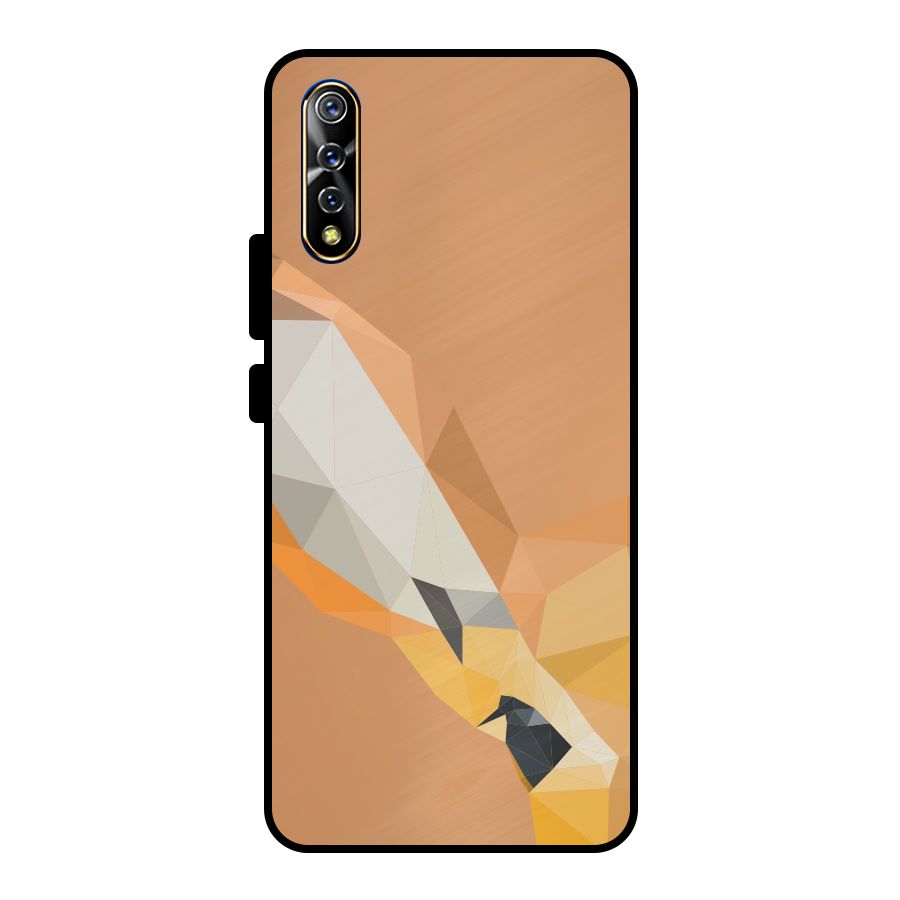 Cute Deer Metal Back Case for Vivo S1