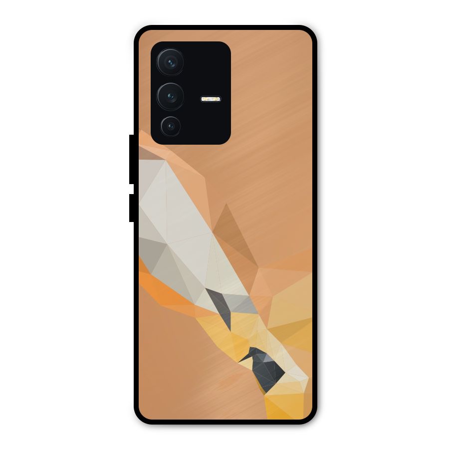 Cute Deer Metal Back Case for Vivo V23 Pro
