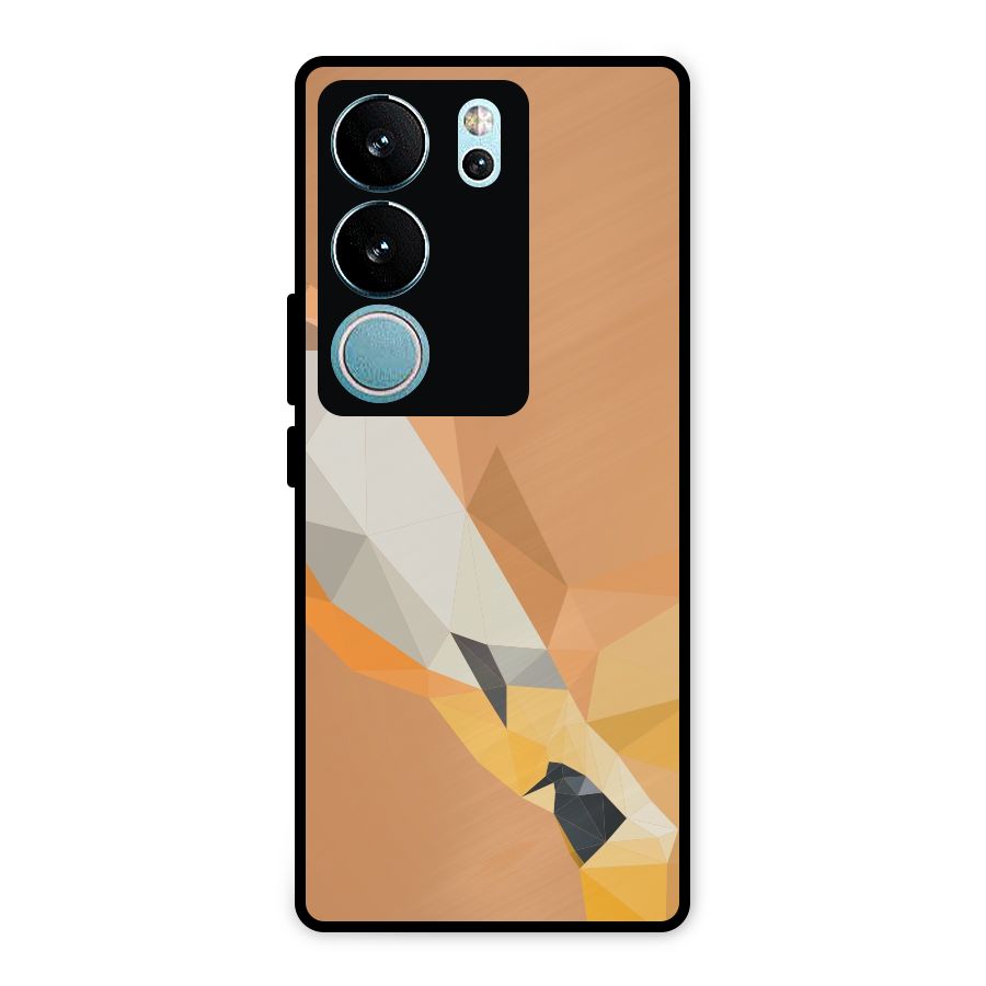 Cute Deer Metal Back Case for Vivo V29