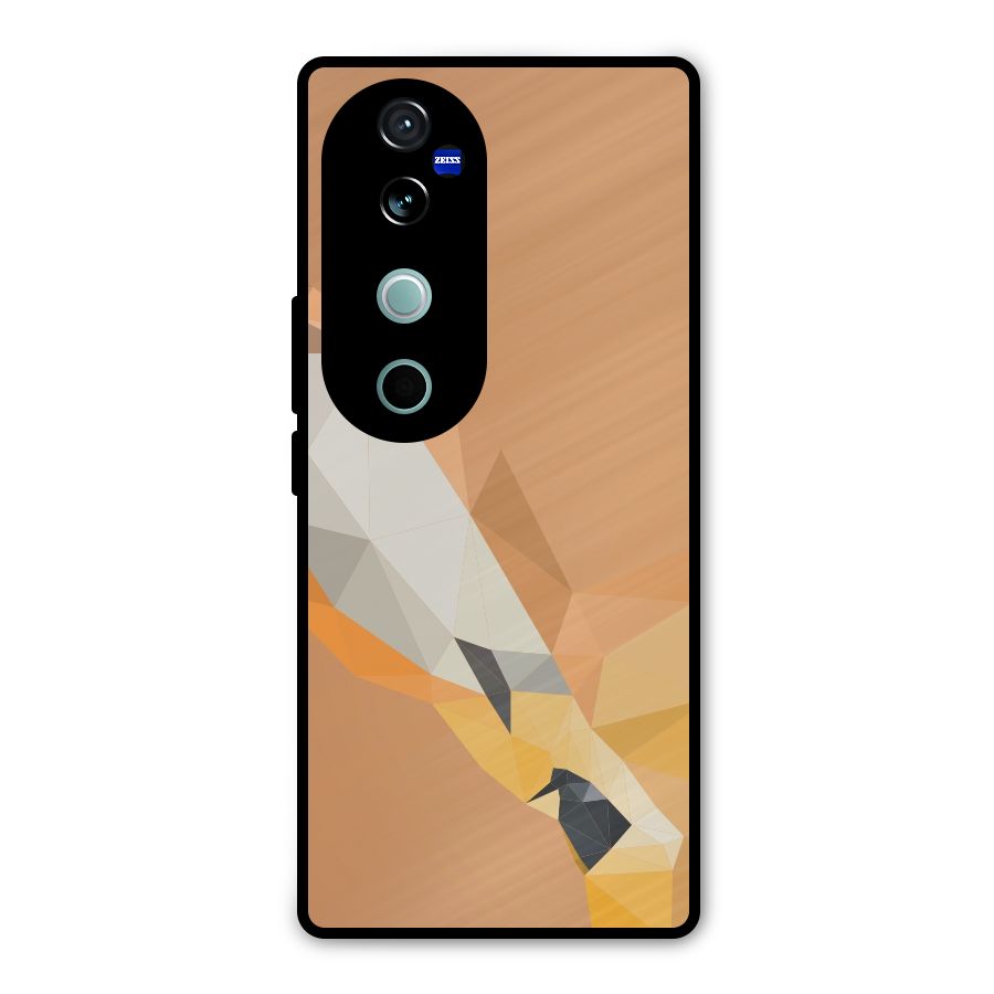 Cute Deer Metal Back Case for Vivo V40