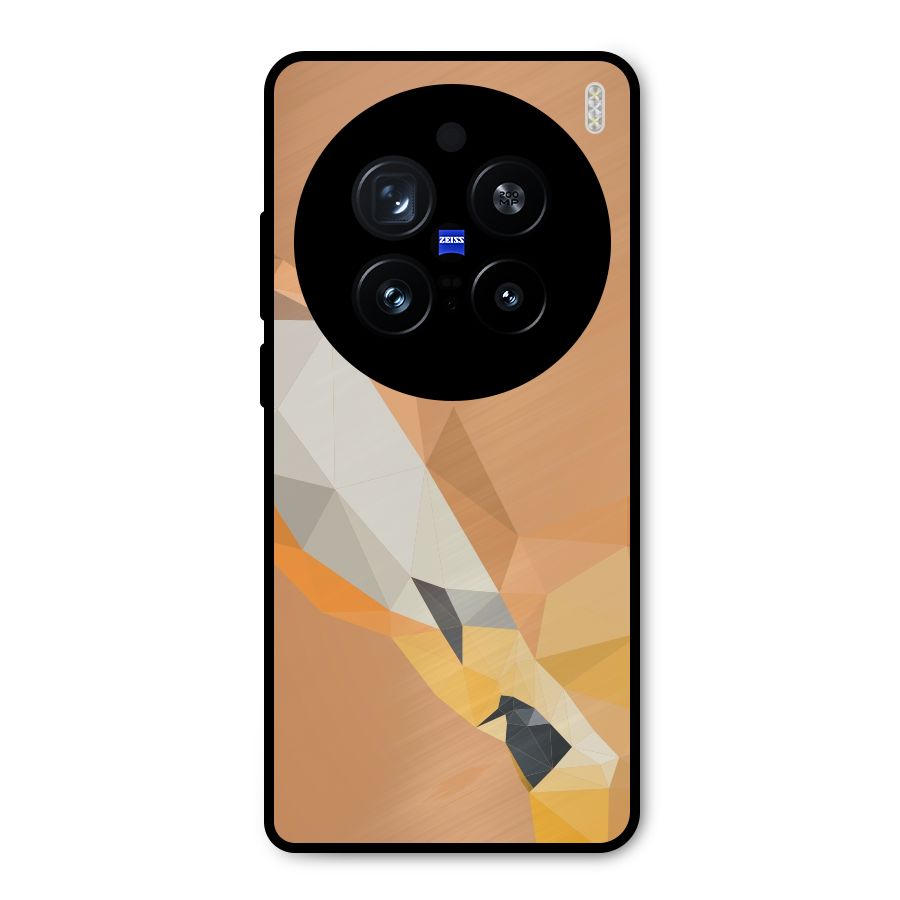 Cute Deer Metal Back Case for Vivo X200 Pro