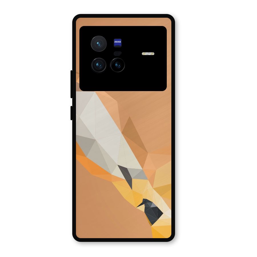 Cute Deer Metal Back Case for Vivo X80