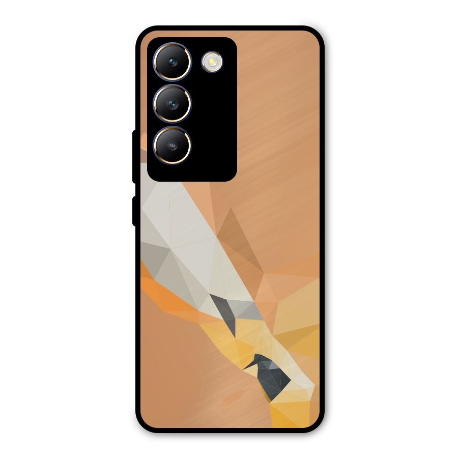 Cute Deer Metal Back Case for Vivo Y200e