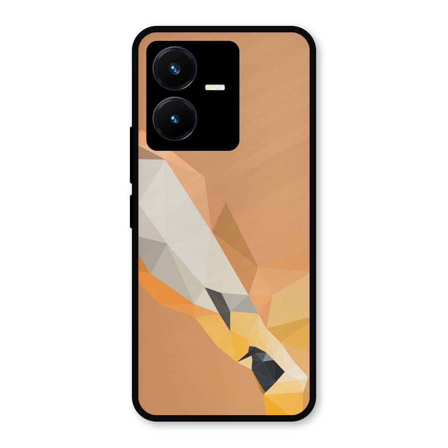 Cute Deer Metal Back Case for Vivo Y22