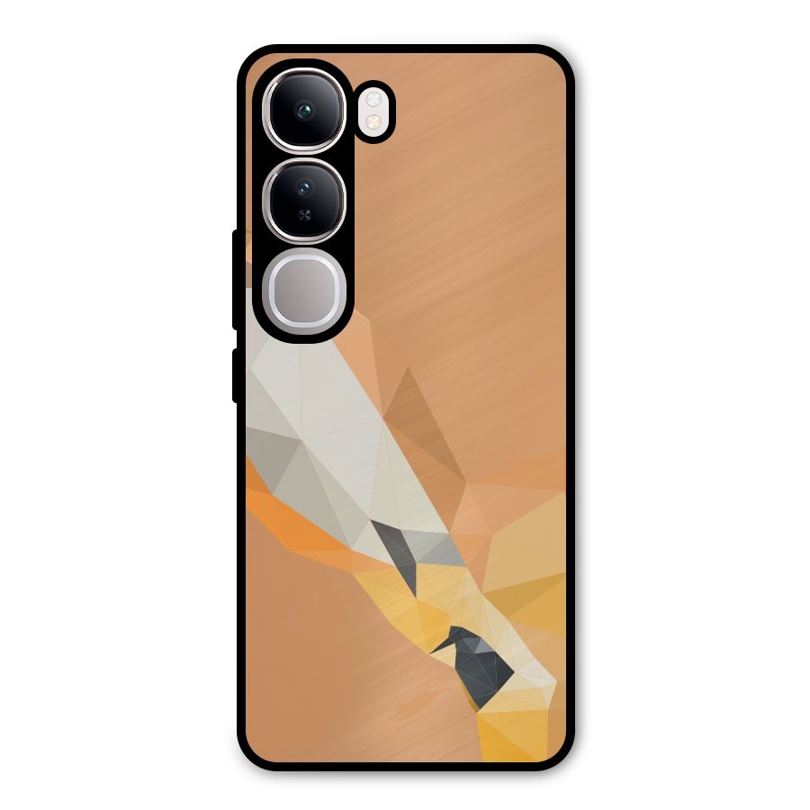 Cute Deer Metal Back Case for Vivo Y300