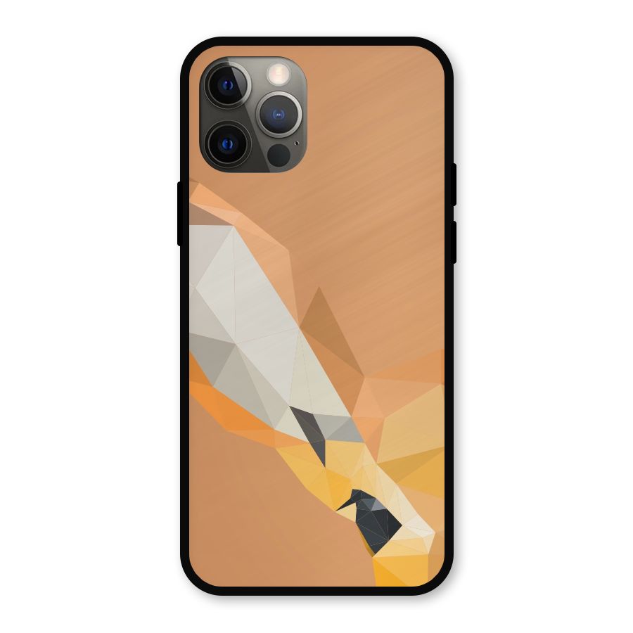Cute Deer Metal Back Case for iPhone 12 Pro
