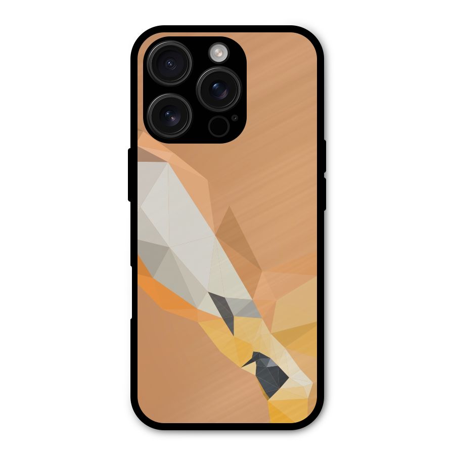 Cute Deer Metal Back Case for iPhone 16 Pro