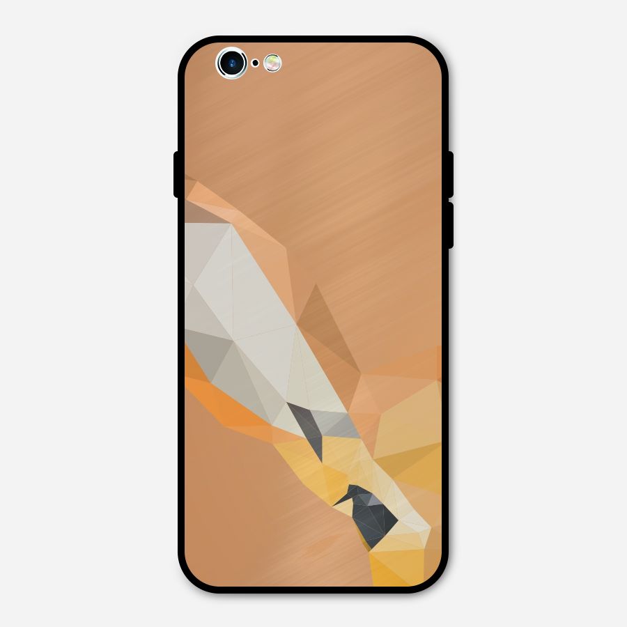 Cute Deer Metal Back Case for iPhone 6 6s