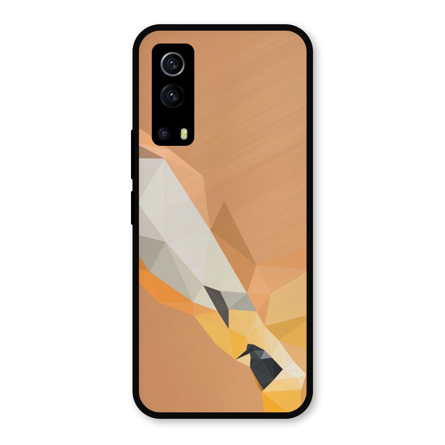 Cute Deer Metal Back Case for iQOO Z3