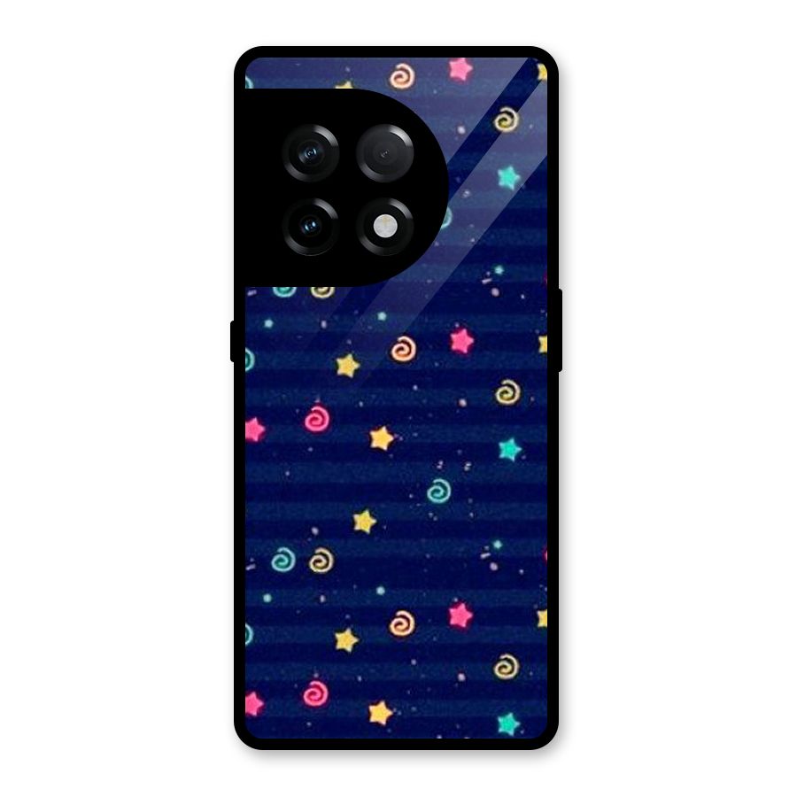 Cute Design Glass Back Case for OnePlus 11R