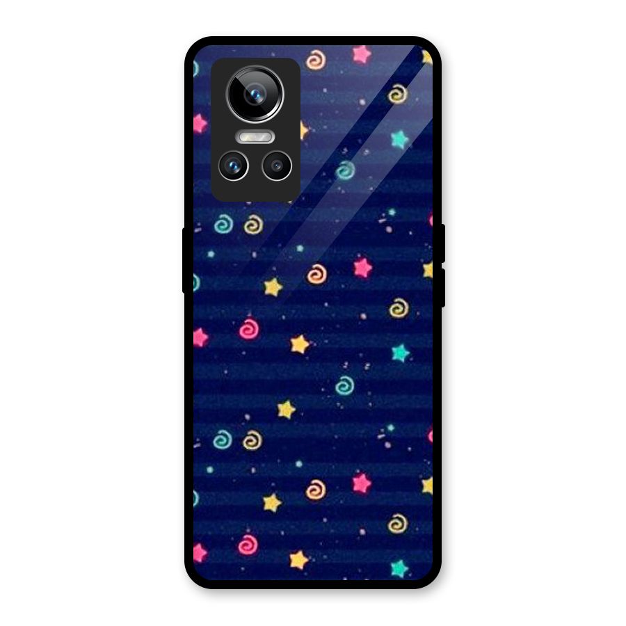 Cute Design Glass Back Case for Realme GT Neo 3