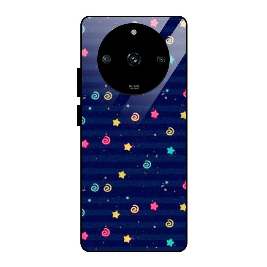 Cute Design Glass Back Case for Realme Narzo 60 5G