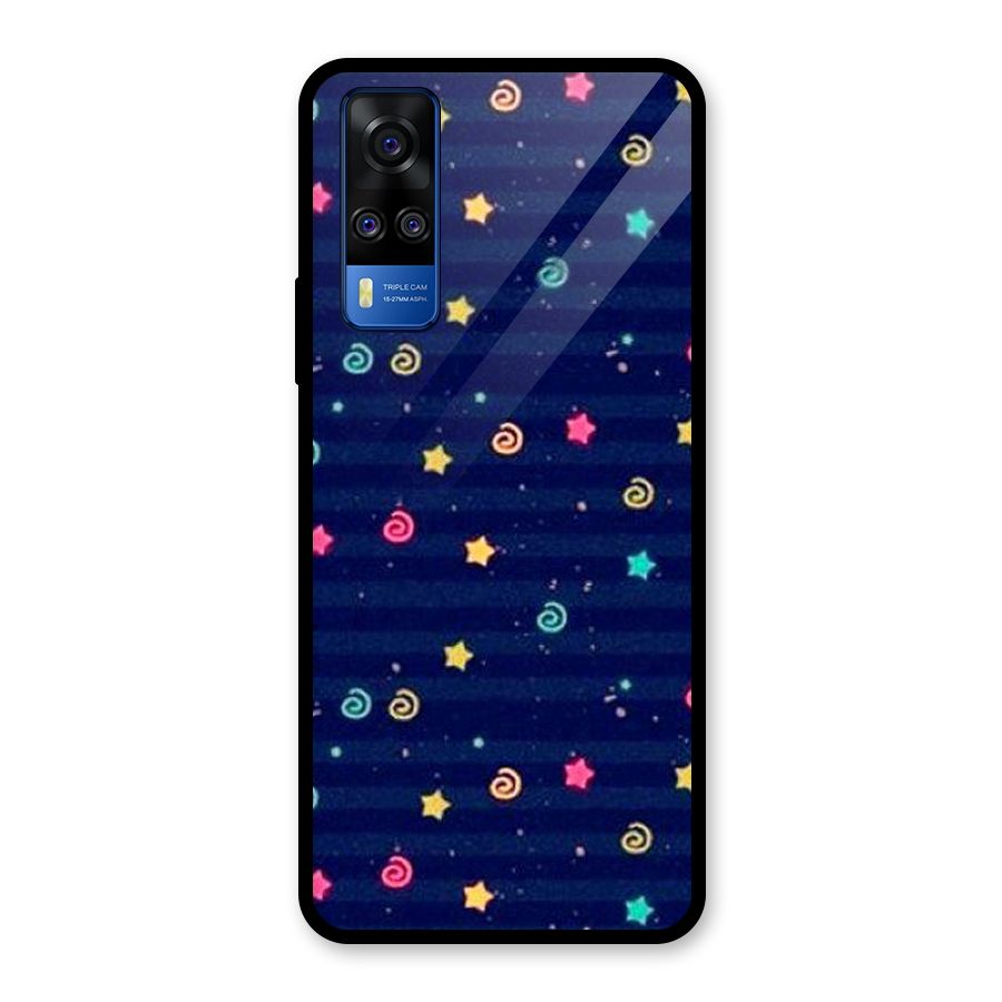 Cute Design Glass Back Case for Vivo Y31