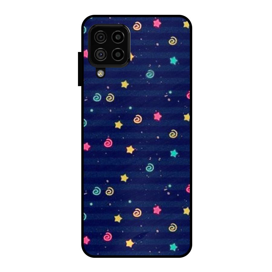 Cute Design Metal Back Case for Galaxy A22 4G