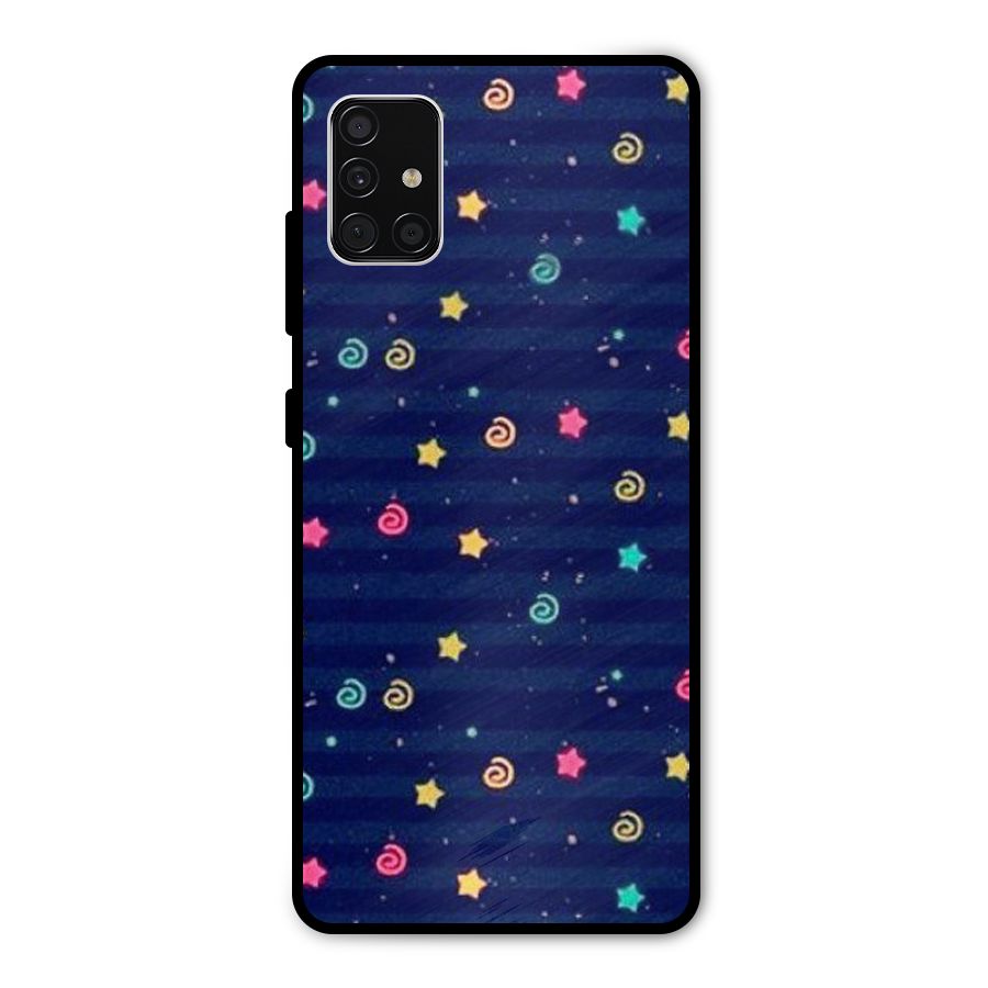 Cute Design Metal Back Case for Galaxy A51
