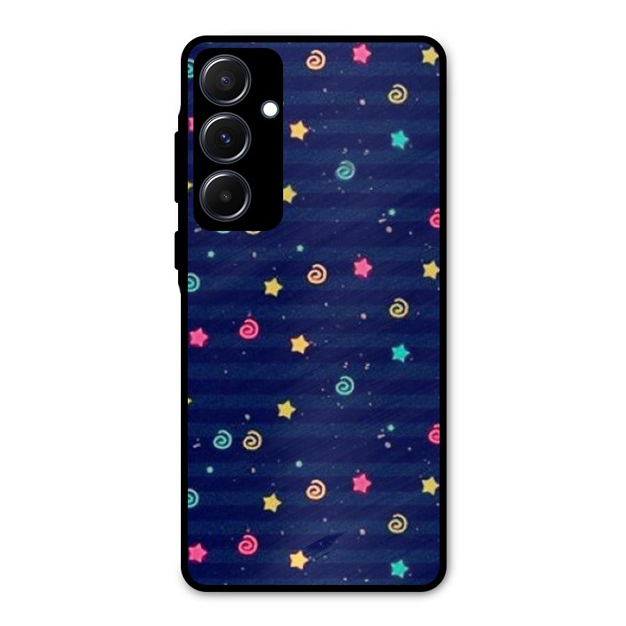Cute Design Metal Back Case for Galaxy A55