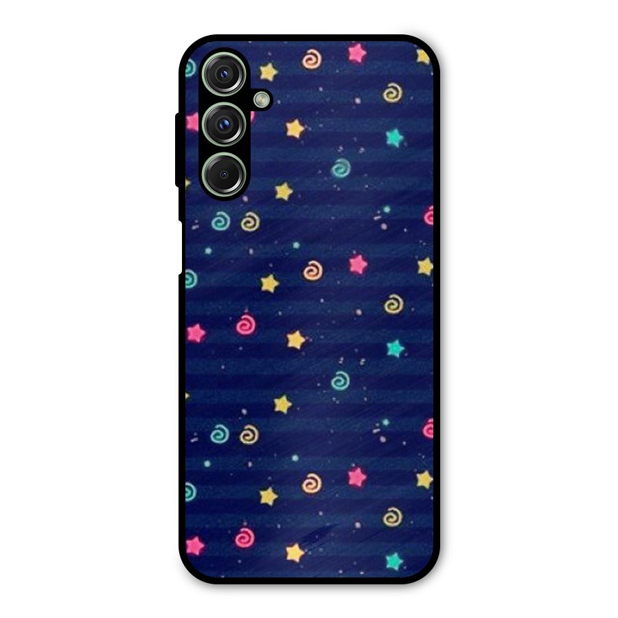 Cute Design Metal Back Case for Galaxy F34