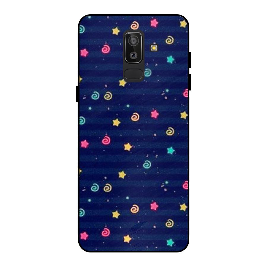 Cute Design Metal Back Case for Galaxy J8