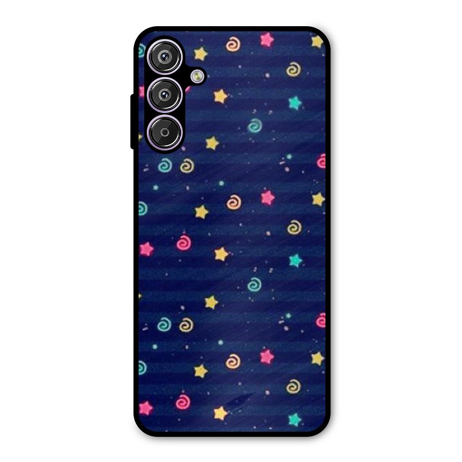 Cute Design Metal Back Case for Galaxy M15