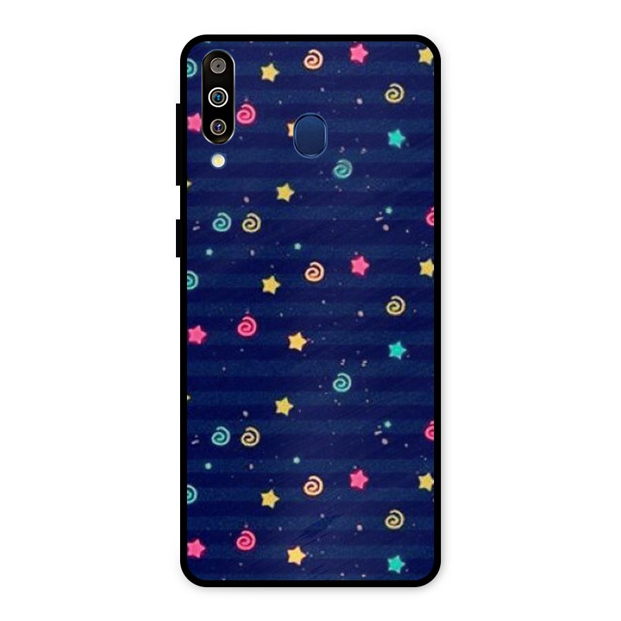 Cute Design Metal Back Case for Galaxy M30