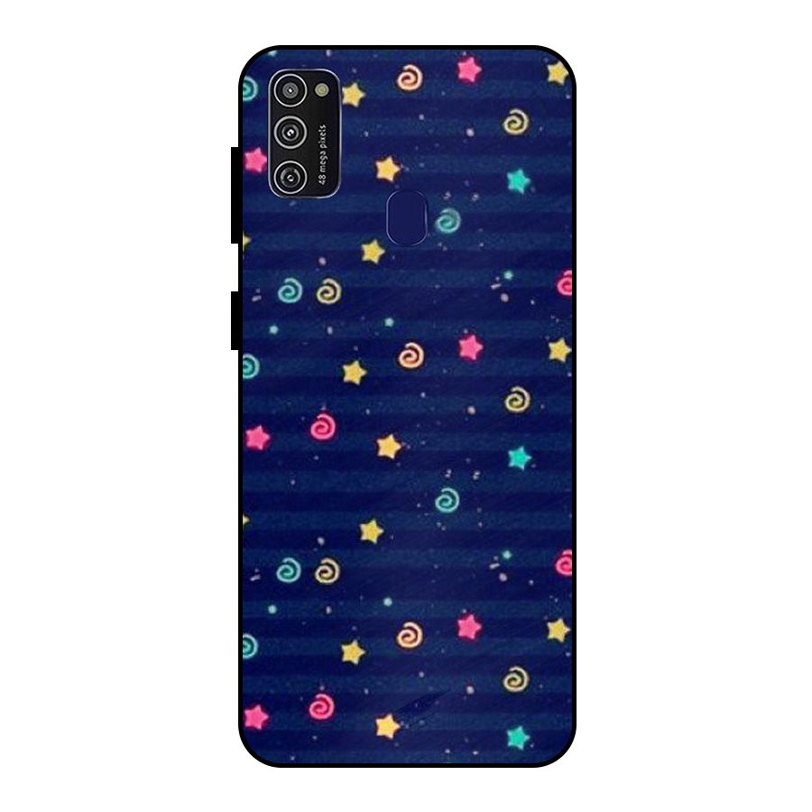 Cute Design Metal Back Case for Galaxy M30s