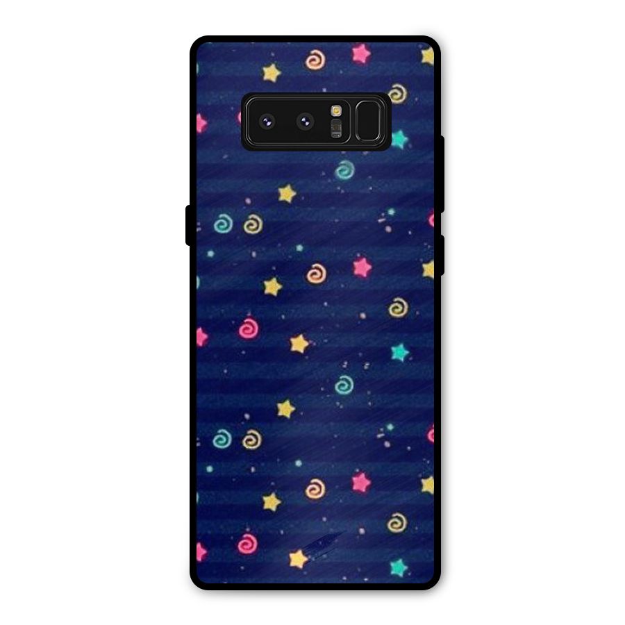 Cute Design Metal Back Case for Galaxy Note 8