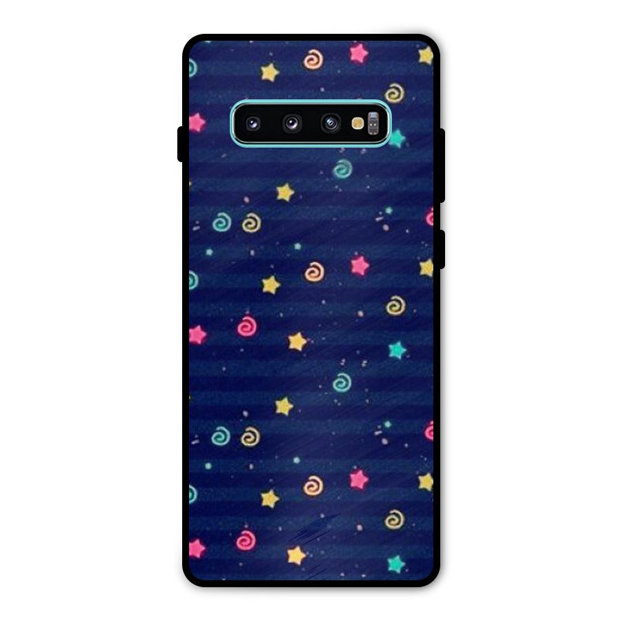 Cute Design Metal Back Case for Galaxy S10 Plus