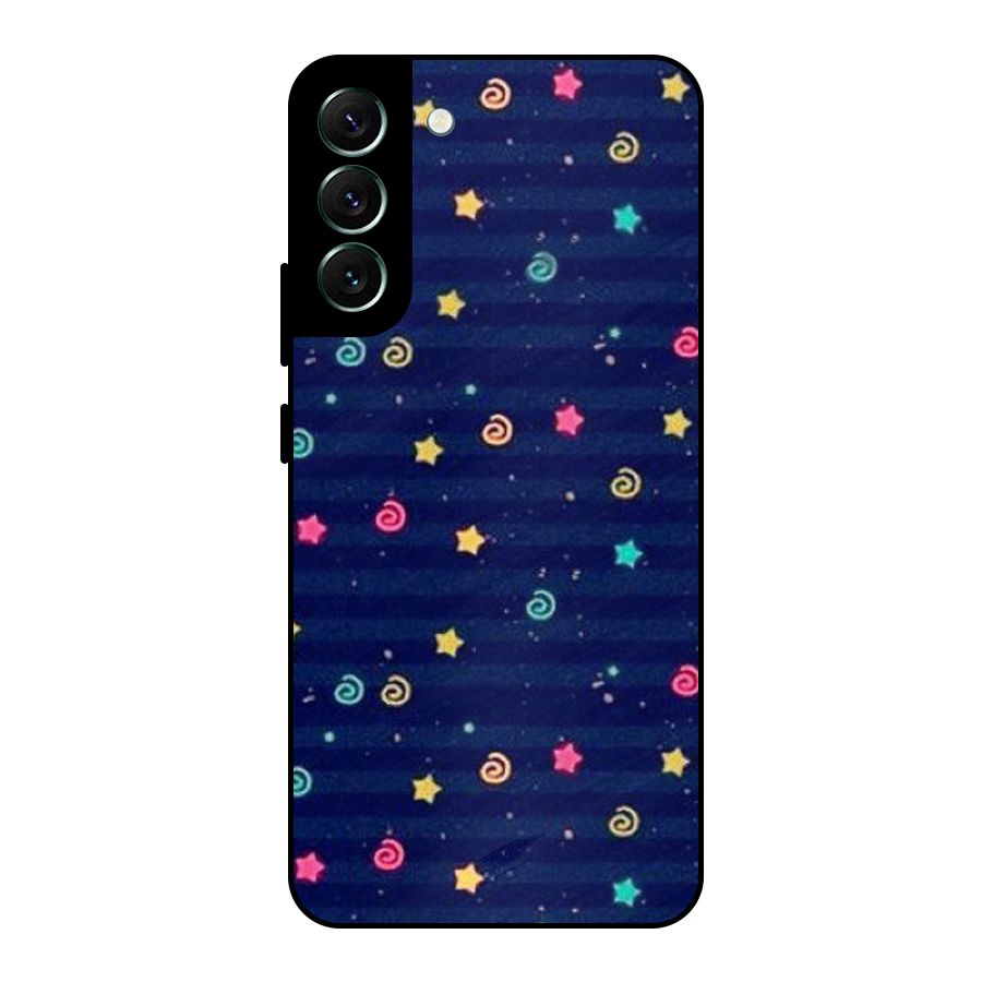 Cute Design Metal Back Case for Galaxy S22 Plus 5G