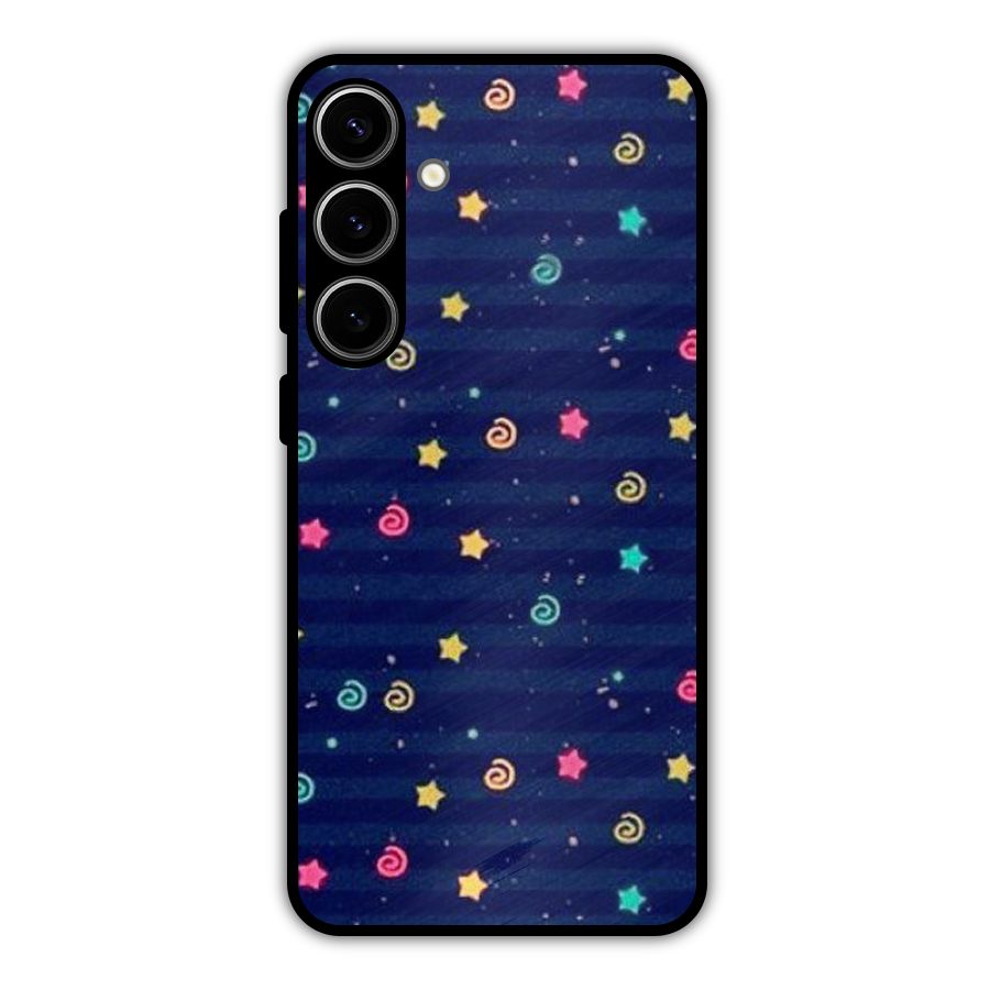 Cute Design Metal Back Case for Galaxy S24 Plus