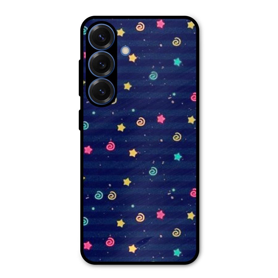 Cute Design Metal Back Case for Galaxy S25