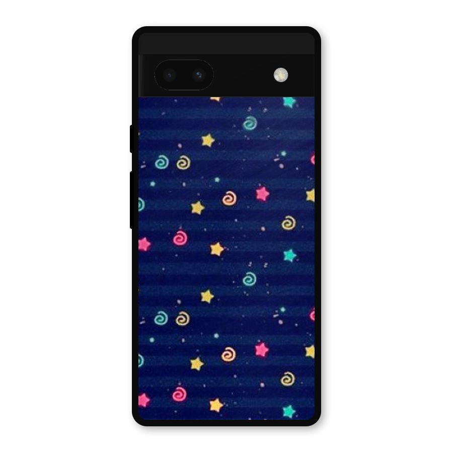 Cute Design Metal Back Case for Google Pixel 6a