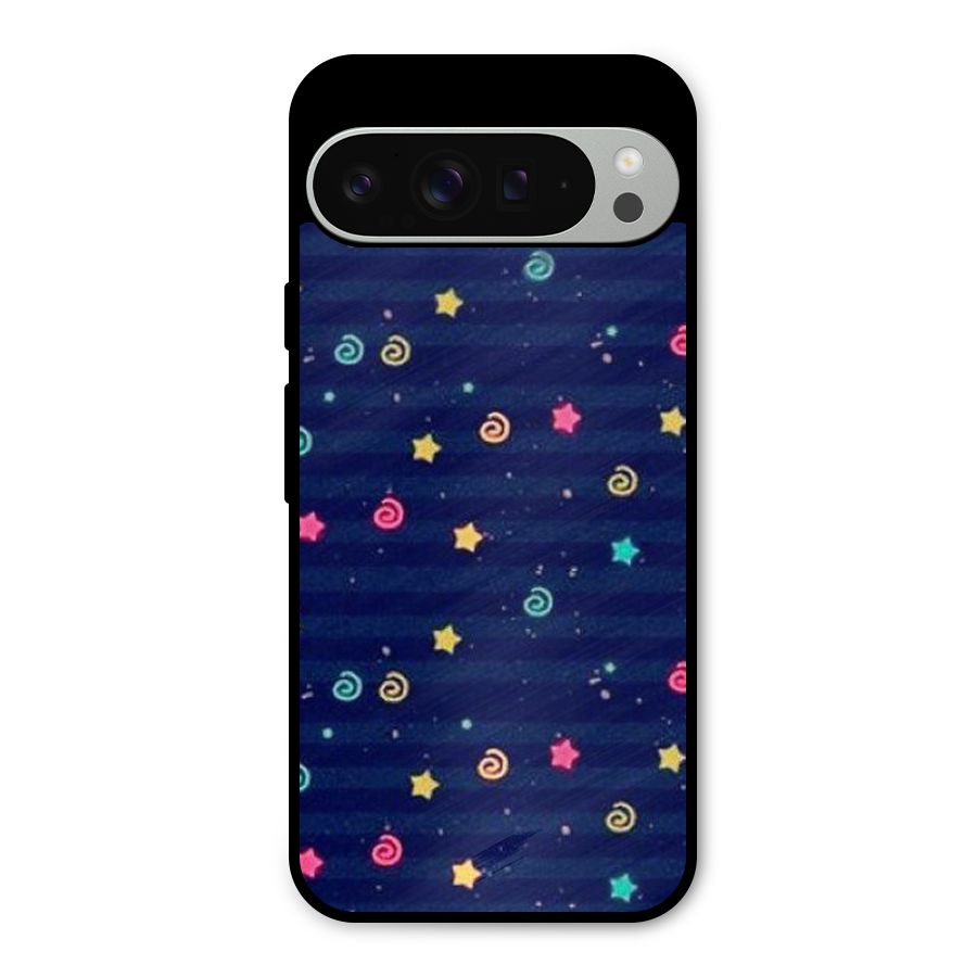 Cute Design Metal Back Case for Google Pixel 9 Pro XL