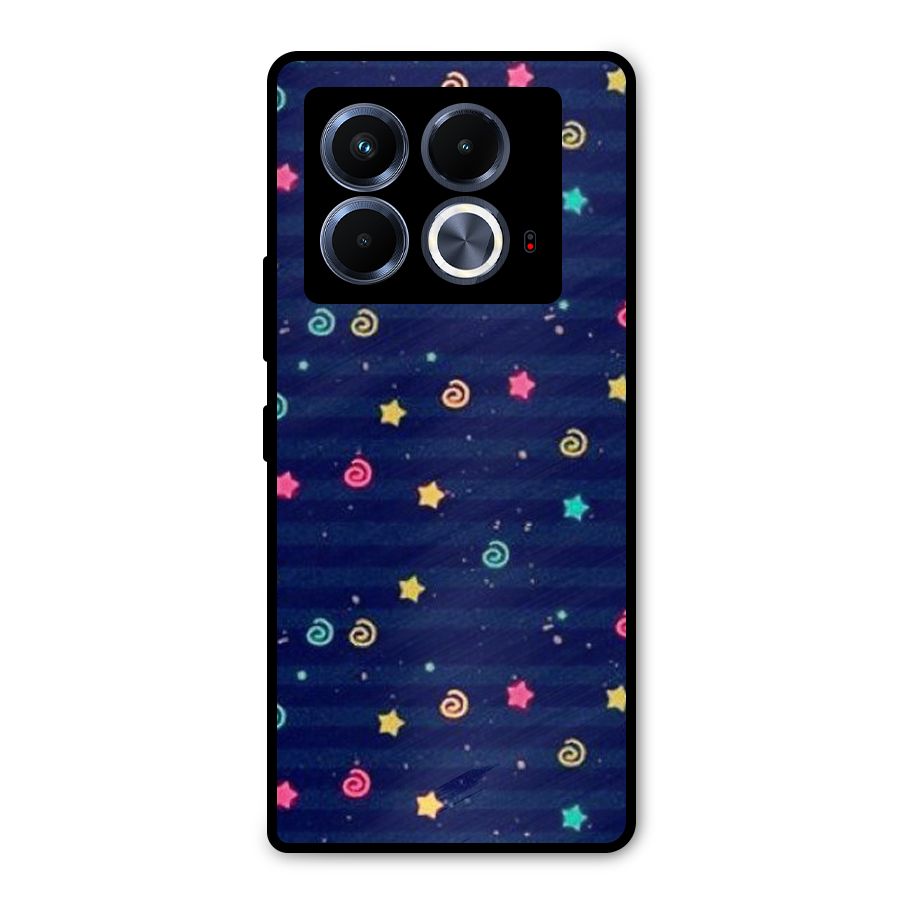 Cute Design Metal Back Case for Infinix Note 40 5G