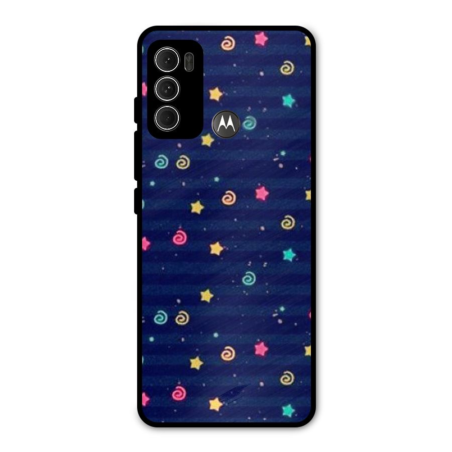 Cute Design Metal Back Case for Moto G60