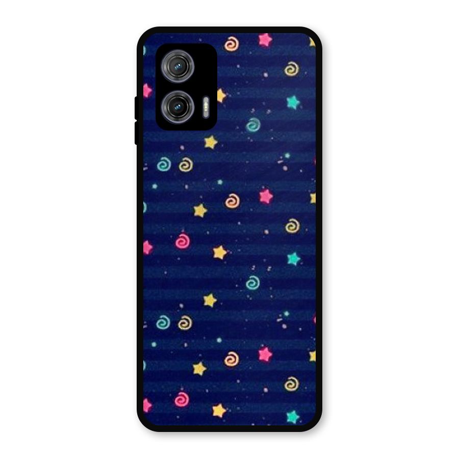 Cute Design Metal Back Case for Moto G73
