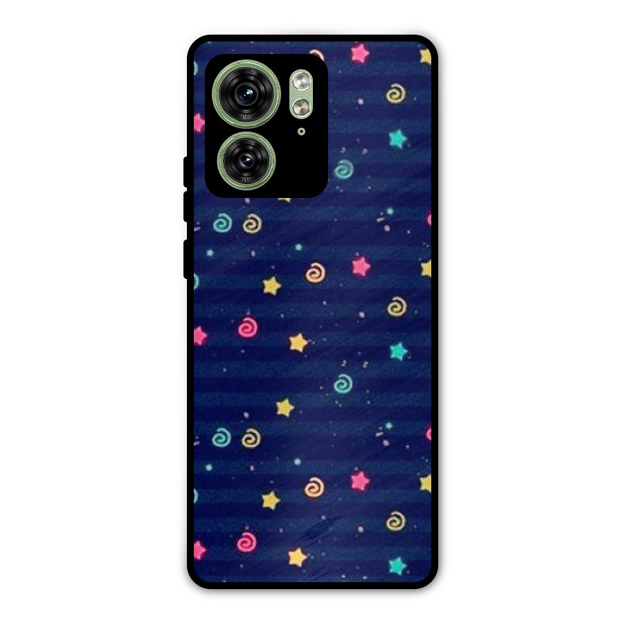 Cute Design Metal Back Case for Motorola Edge 40 5G