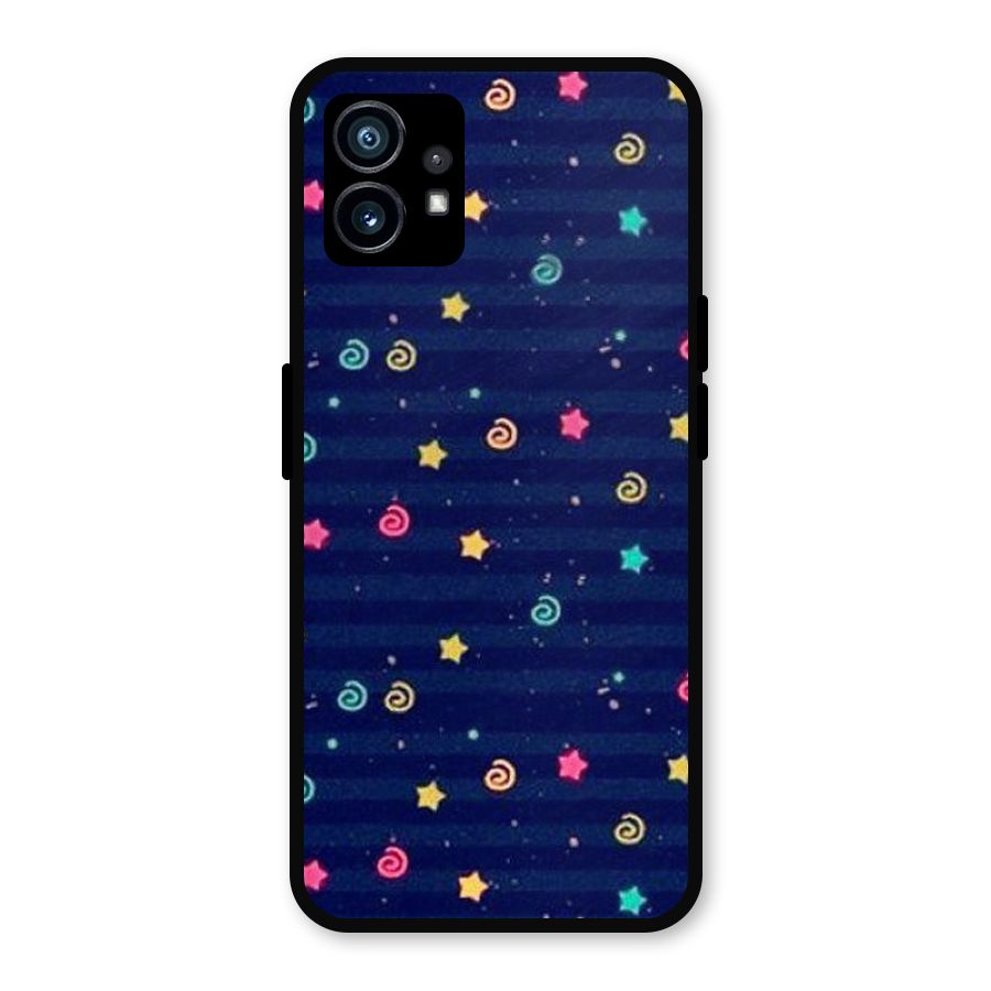 Cute Design Metal Back Case for Nothing Phone 1