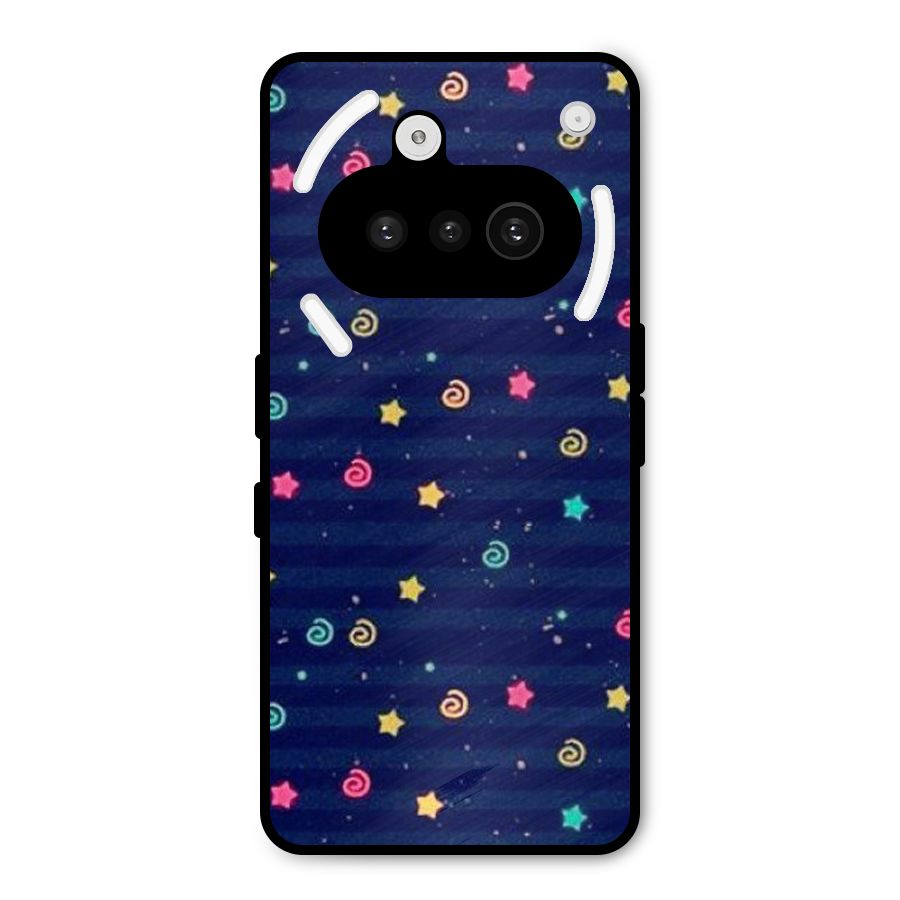 Cute Design Metal Back Case for Nothing Phone 3a