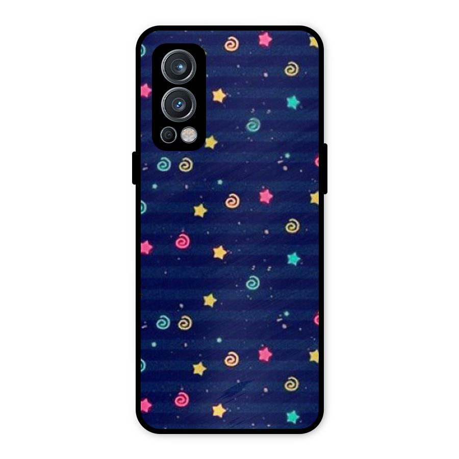 Cute Design Metal Back Case for OnePlus Nord 2 5G