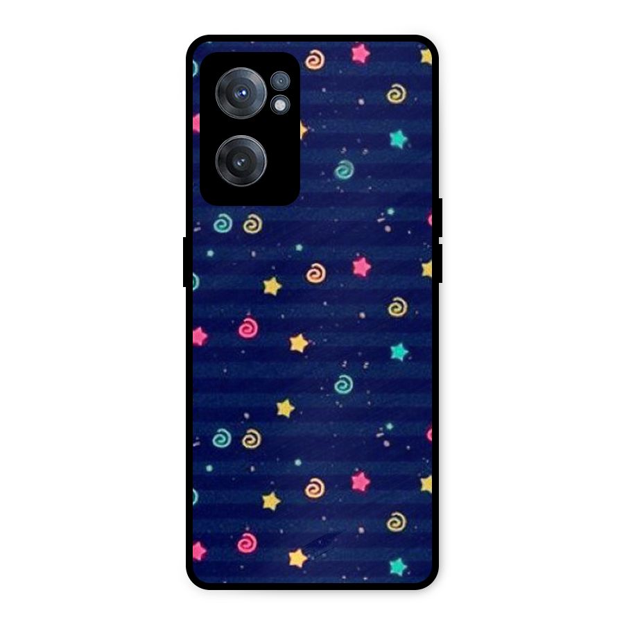 Cute Design Metal Back Case for OnePlus Nord CE 2 5G