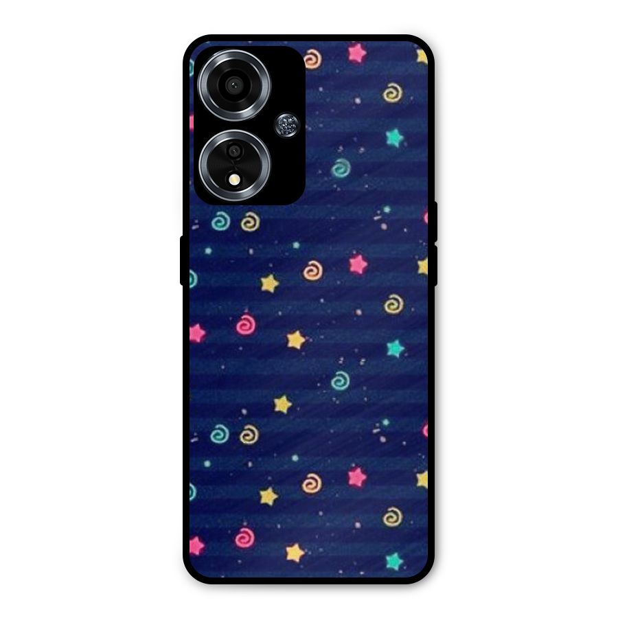 Cute Design Metal Back Case for Oppo A59