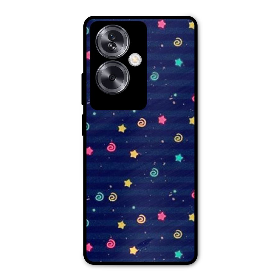 Cute Design Metal Back Case for Oppo A79 5G