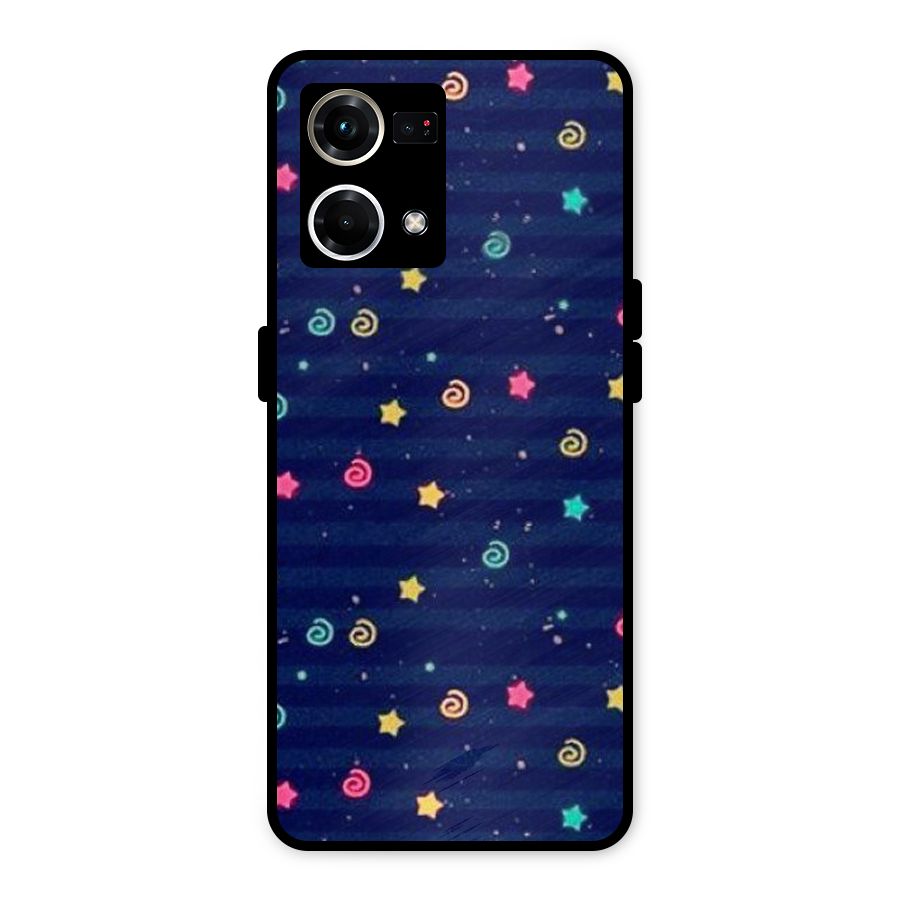 Cute Design Metal Back Case for Oppo F21s Pro 4G