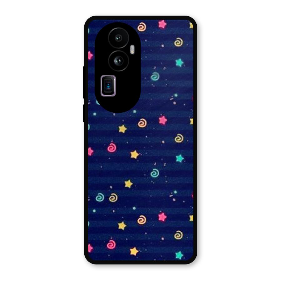 Cute Design Metal Back Case for Oppo Reno10 Pro Plus