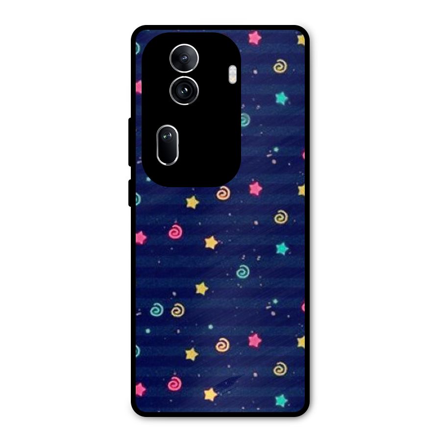 Cute Design Metal Back Case for Oppo Reno11 Pro 5G