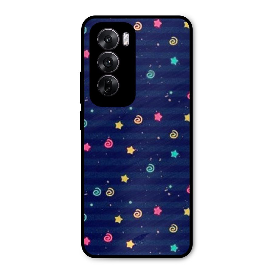 Cute Design Metal Back Case for Oppo Reno12