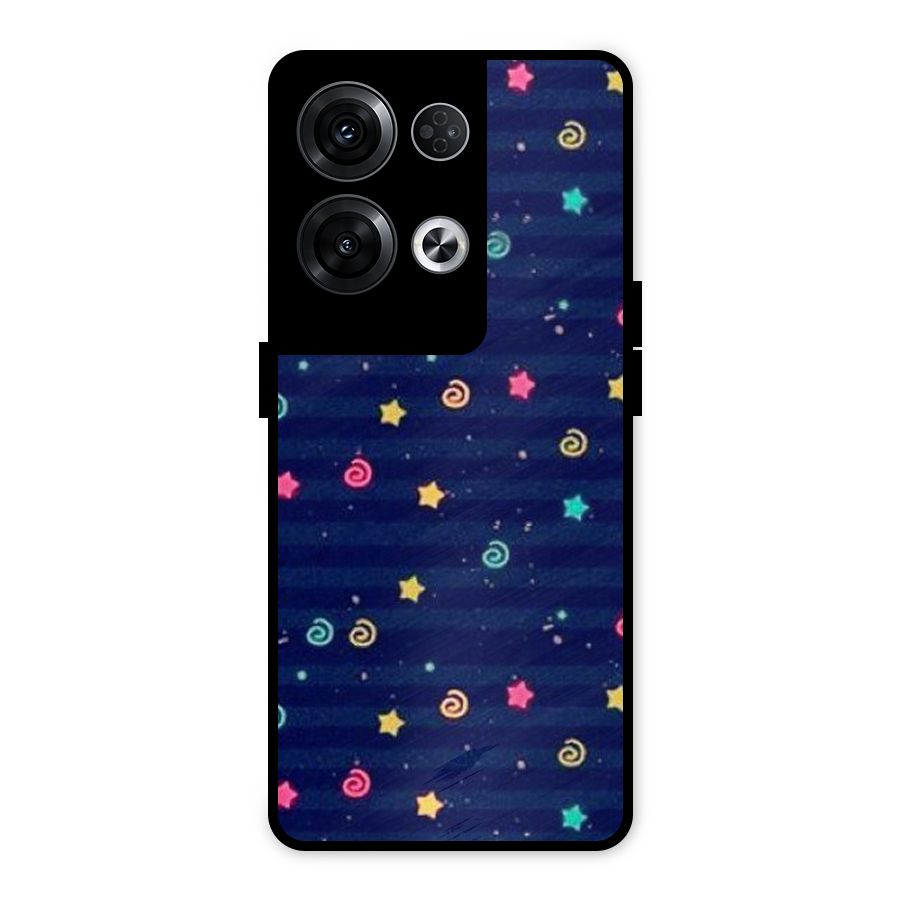 Cute Design Metal Back Case for Oppo Reno8 Pro 5G